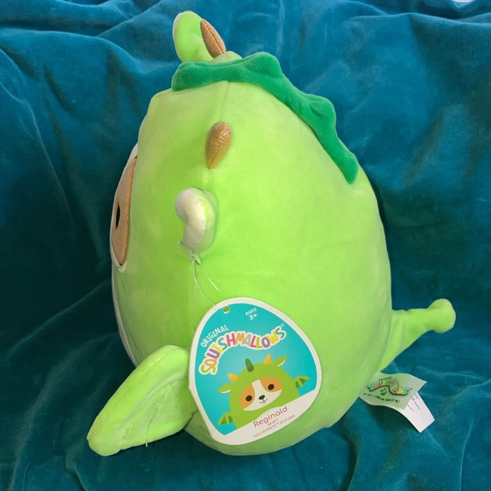 NWT Reginald the Corgi Dragon Original Squishmallows 8" *mild flaw - Picture 6 of 12
